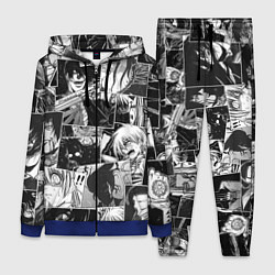 Женский 3D-костюм Хэллсинг паттерн Hellsing, цвет: 3D-синий