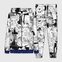 Женский 3D-костюм Hunter x Hunter pattern, цвет: 3D-синий