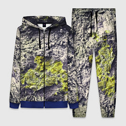 Женский 3D-костюм Каменная Стена С Мхом, цвет: 3D-синий