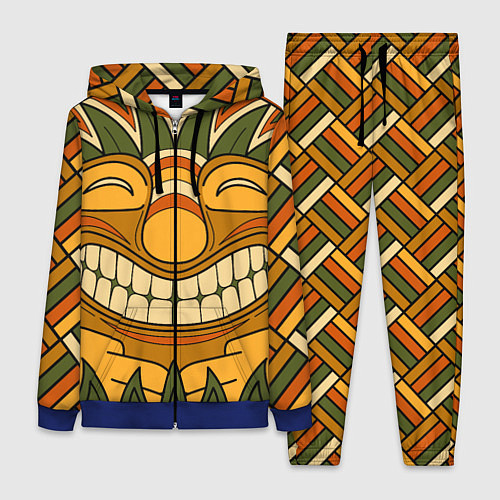 Женский костюм Polynesian tiki LUCKY / 3D-Синий – фото 1