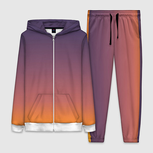 Женский костюм Sunset Gradient / 3D-Белый – фото 1