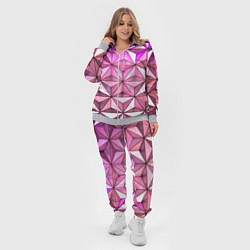 Женский 3D-костюм Треугольная стена, цвет: 3D-меланж — фото 2
