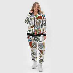Женский 3D-костюм Underground vanguard pattern fashion 2088, цвет: 3D-черный — фото 2