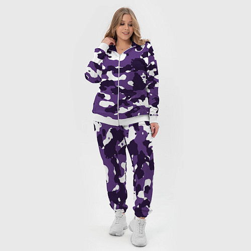 Женский костюм Amethyst Purple Аметист / 3D-Белый – фото 4