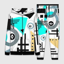 Женский костюм Абстрактный современный дизайн