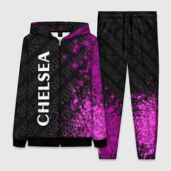 Женский 3D-костюм Chelsea Pro Football, цвет: 3D-черный