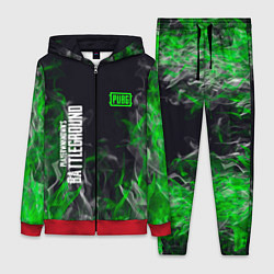 Женский костюм Pubg - зелёное пламя