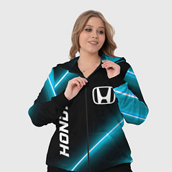 Женский 3D-костюм Honda неоновые лампы, цвет: 3D-черный — фото 2