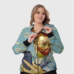 Женский 3D-костюм Ван Гог Селфи - Арт Портрет, цвет: 3D-черный — фото 2