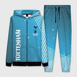Женский 3D-костюм Тоттенхэм хотспур Абстракция, цвет: 3D-черный