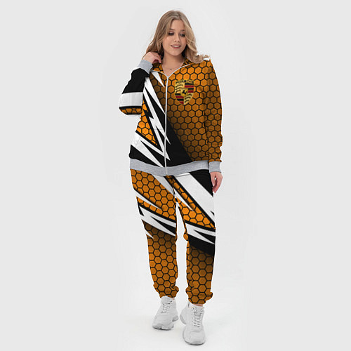 Женский костюм Порше - Кибер-броня / 3D-Меланж – фото 4