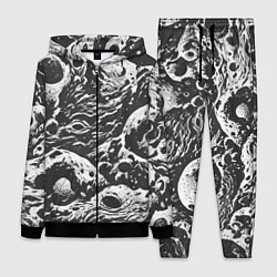 Женский 3D-костюм Тёмный космический паттерн, цвет: 3D-черный