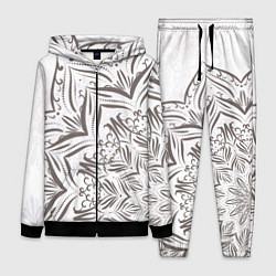 Женский 3D-костюм Кружево мандал, цвет: 3D-черный