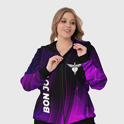 Женский 3D-костюм Bon Jovi violet plasma, цвет: 3D-черный — фото 2