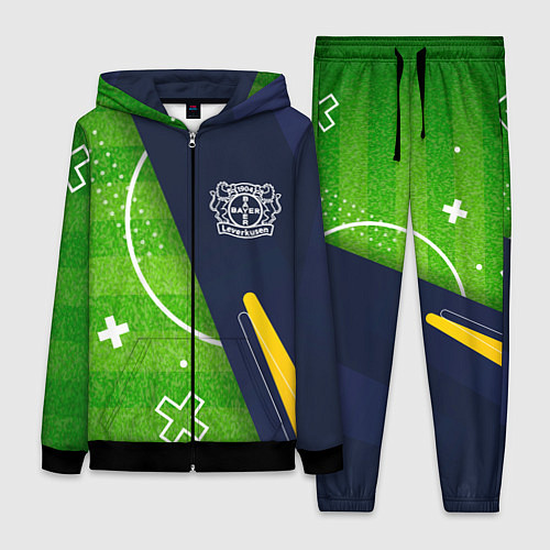 Женский костюм Bayer 04 football field / 3D-Черный – фото 1