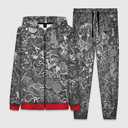 Женский костюм Металлические предметы