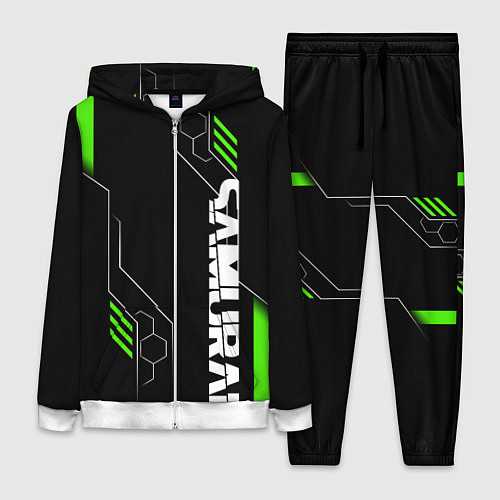 Женский костюм Samurai - Зеленые технологии / 3D-Белый – фото 1