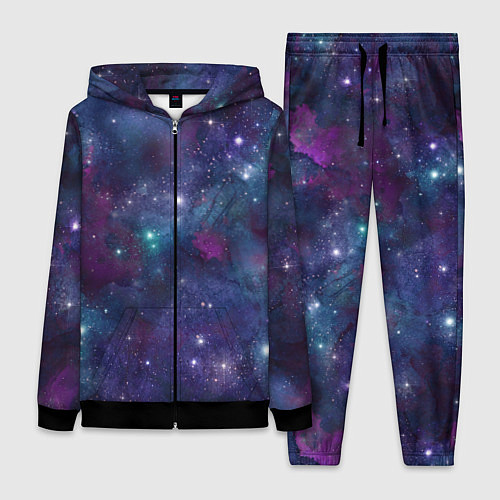 Женский костюм Бесконечность звездного неба / 3D-Черный – фото 1