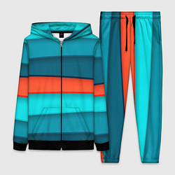 Женский костюм Геометрические непараллельные пластины