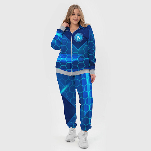 Женский костюм Napoli Соты абстракция / 3D-Меланж – фото 4