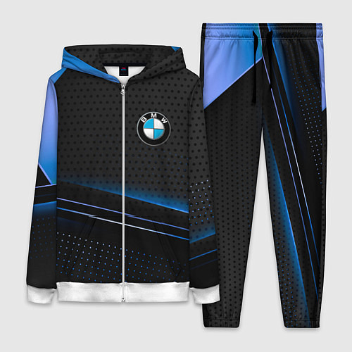 Женский костюм Bmw abstraction / 3D-Белый – фото 1