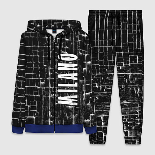 Женский костюм Milano - autumn - winter 2025 / 3D-Синий – фото 1