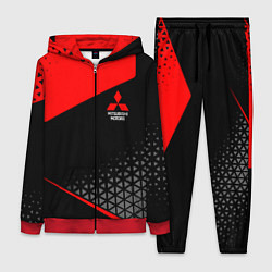 Женский 3D-костюм Mitsubishi - Sportwear, цвет: 3D-красный