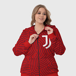 Женский 3D-костюм Juventus отпечатки, цвет: 3D-красный — фото 2