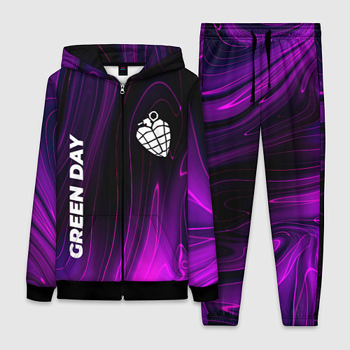 Женский костюм Green Day violet plasma / 3D-Черный – фото 1