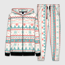 Женский костюм Новогодний свитер, но без оленей