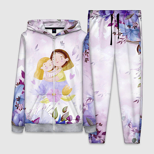 Женский костюм Подарок любимой мамочке! / 3D-Меланж – фото 1