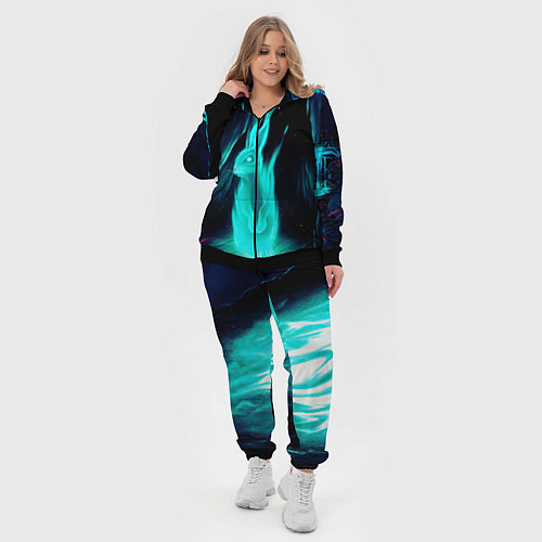 Женский костюм Водяной Кроль / 3D-Черный – фото 4