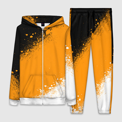 Женский костюм Имперский флаг - триколор / 3D-Белый – фото 1