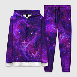 Женский костюм Неоновый космос и звезды