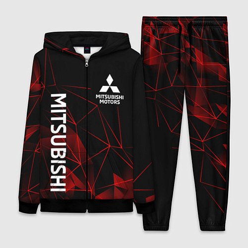 Женский костюм Mitsubishi line style / 3D-Черный – фото 1