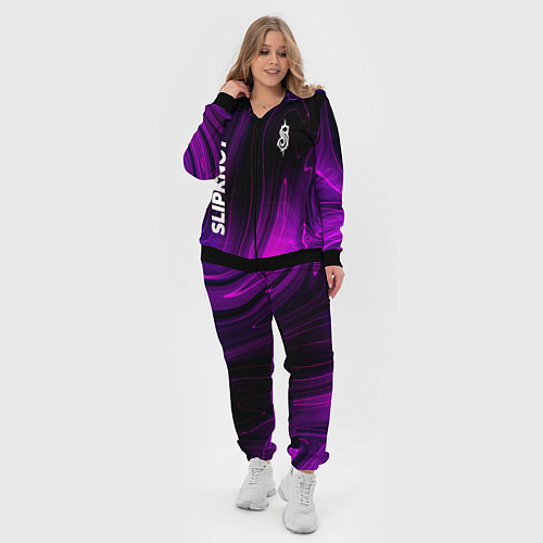 Женский костюм Slipknot violet plasma / 3D-Черный – фото 4