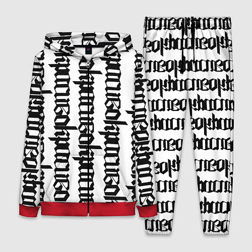 Женский костюм Готика / 3D-Красный – фото 1