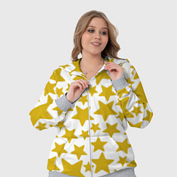 Женский 3D-костюм Жёлтые звезды, цвет: 3D-меланж — фото 2