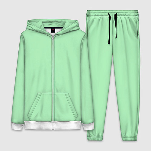 Женский костюм Мятный радуга / 3D-Белый – фото 1