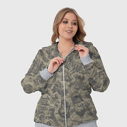 Женский 3D-костюм Nirvana style, цвет: 3D-меланж — фото 2