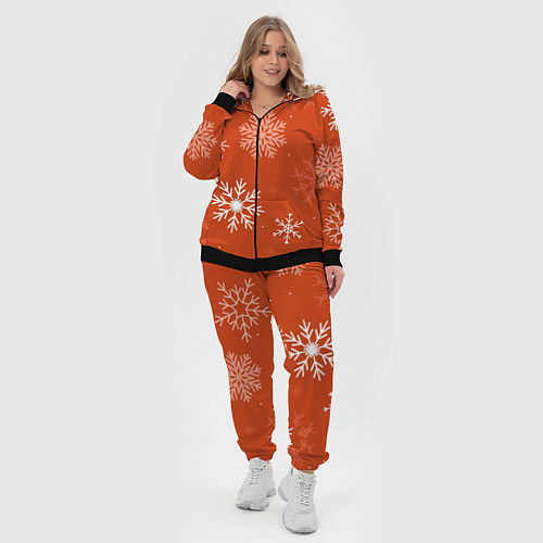 Женский костюм Orange snow / 3D-Черный – фото 4
