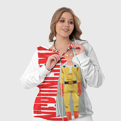 Женский 3D-костюм Onepunchman, цвет: 3D-белый — фото 2