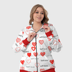 Женский 3D-костюм Self love, цвет: 3D-красный — фото 2