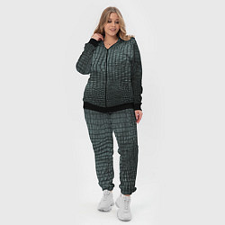 Женский 3D-костюм Кожа крокодила - fashion, цвет: 3D-черный — фото 2