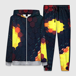 Женский костюм Оранжевый питон