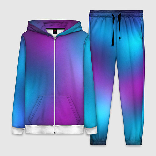 Женский костюм НЕОНОВЫЙ ГРАДИЕНТ / 3D-Белый – фото 1