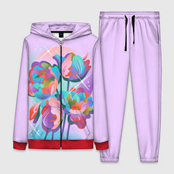 Женский костюм Цветы и звезды