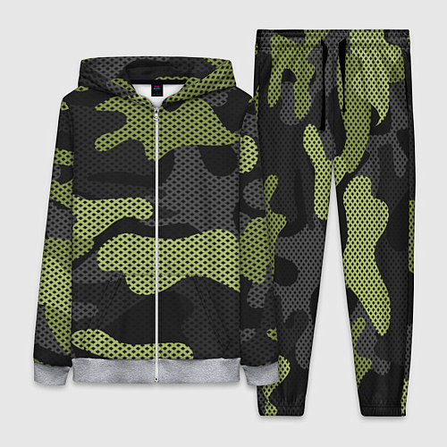 Женский костюм Камуфляж яркий / 3D-Меланж – фото 1