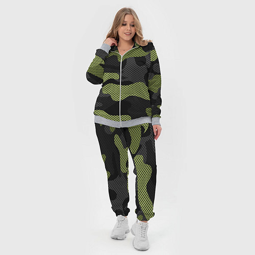 Женский костюм Камуфляж яркий / 3D-Меланж – фото 4