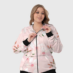 Женский 3D-костюм Нежные лепестки, цвет: 3D-черный — фото 2